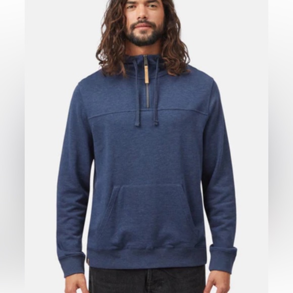 Tentree TreeFleece 1/4 Zip Hoodie - Picture 1 of 7